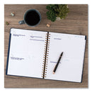 Signature Collection Firenze Navy Weekly/monthly Planner, 11 X 8.5, Navy Cover, 13-month (jan To Jan): 2024 To 2025