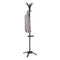 Cleo Coat Stand, Stand Alone Rack, Ten Knobs, Steel/plastic, 19.75w X 19.75d X 68.9h, Black