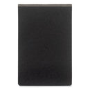 Pressboard Report Cover With Tyvek Reinforced Hinge, Two-piece Prong Fastener, 3" Capacity, 11 X 17,  Black/black