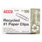 Recycled Paper Clips,