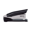 Ecostapler Spring-powered Desktop Stapler With Antimicrobial Protection, 20-sheet Capacity, Gray/black