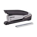 Ecostapler Spring-powered Desktop Stapler With Antimicrobial Protection, 20-sheet Capacity, Gray/black