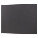 Foam Board, Cfc-free Polystyrene, 20 X 30, Black Surface And Core, 10/carton