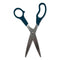 Value Line Stainless Steel Shears, 8" Long, 3.5" Cut Length, Black Straight Handle