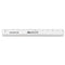 Non-shatter Flexible Ruler, Standard/metric, 12" Long, Plastic, Clear