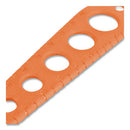 Safety Cutter, 1.2" Blade, 5.75" Plastic Handle, Orange, 5/pack