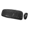 Wkb1330cb Wireless Desktop Keyboard And Mouse Combo, 2.4 Ghz Frequency/30 Ft Wireless Range, Black