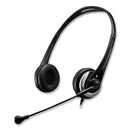 Xtream P2 Binaural Over The Head Headset With Microphone, Black