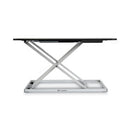 Adaptivergo Laptop Lifting Workstation, 31.25" X 12.63" X 1.38" To 16", Black/silver