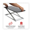 Adaptivergo Laptop Lifting Workstation, 31.25" X 12.63" X 1.38" To 16", Black/silver