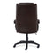 Alera Brosna Series Mid-back Task Chair, Supports Up To 250 Lb, 18.15" To 21.77" Seat Height, Brown Seat/back, Brown Base