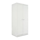 Assembled 78" High Heavy-duty Welded Storage Cabinet, Four Adjustable Shelves, 36w X 24d, Light Gray