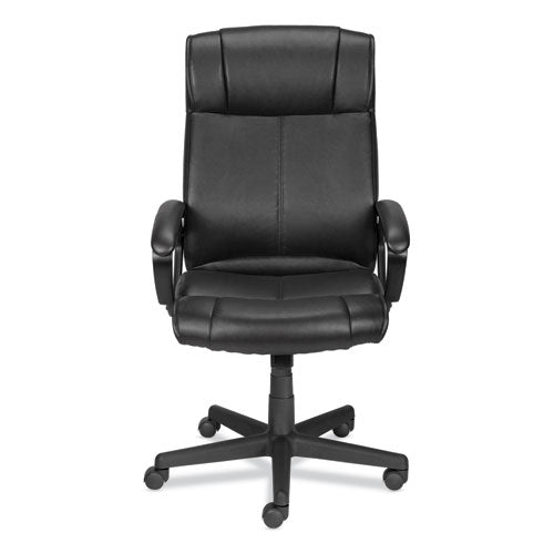 Alera Dalibor Series Manager Chair, Supports Up To 250 Lb, 17.5" To 21.3" Seat  Height, Black Seat/back, Black Base