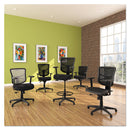Alera Elusion Series Mesh High-back Multifunction Chair, Supports Up To 275 Lb, 17.2" To 20.6" Seat Height, Black