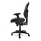 Alera Elusion Series Mesh Mid-back Multifunction Chair, Supports Up To 275 Lb, 17.7" To 21.4" Seat Height, Black