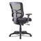 Alera Elusion Series Mesh Mid-back Swivel/tilt Chair, Supports Up To 275 Lb, 17.9" To 21.8" Seat Height, Black