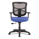 Alera Elusion Series Mesh Mid-back Swivel/tilt Chair, Supports Up To 275 Lb, 17.9" To 21.8" Seat Height, Navy Seat