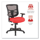 Alera Elusion Series Mesh Mid-back Swivel/tilt Chair, Supports Up To 275 Lb, 17.9" To 21.8" Seat Height, Red