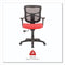 Alera Elusion Series Mesh Mid-back Swivel/tilt Chair, Supports Up To 275 Lb, 17.9" To 21.8" Seat Height, Red