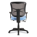 Alera Elusion Series Mesh Mid-back Swivel/tilt Chair, Supports Up To 275 Lb, 17.9" To 21.8" Seat Height, Light Blue Seat