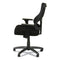 Alera Elusion Ii Series Mesh Mid-back Swivel/tilt Chair, Adjustable Arms, Supports 275lb, 17.51" To 21.06" Seat Height, Black