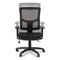 Alera Elusion Ii Series Suspension Mesh Mid-back Synchro Seat Slide Chair, Supports 275 Lb, 18.11" To 20.35" Seat, Black