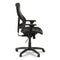 Alera Elusion Ii Series Suspension Mesh Mid-back Synchro Seat Slide Chair, Supports 275 Lb, 18.11" To 20.35" Seat, Black