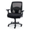 Alera Faseny Series Big And Tall Manager Chair, Supports Up To 400 Lbs, 17.48" To 21.73" Seat Height, Black Seat/back/base