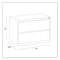 Lateral File, 2 Legal/letter-size File Drawers, Putty, 30" X 18.63" X 28"