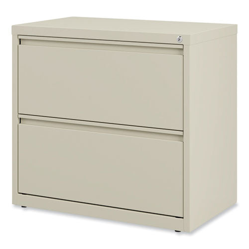 Lateral File, 2 Legal/letter-size File Drawers, Putty, 30" X 18.63" X 28"