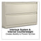 Lateral File, 2 Legal/letter-size File Drawers, Putty, 42" X 18.63" X 28"