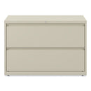 Lateral File, 2 Legal/letter-size File Drawers, Putty, 42" X 18.63" X 28"