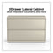 Lateral File, 2 Legal/letter-size File Drawers, Putty, 42" X 18.63" X 28"