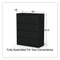 Lateral File, 4 Legal/letter-size File Drawers, Black, 42" X 18.63" X 52.5"