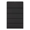 Lateral File, 5 Legal/letter/a4/a5-size File Drawers, Black, 42" X 18.63" X 67.63"