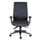 Alera Wrigley Series High Performance High-back Multifunction Task Chair, Supports 275 Lb, 18.7" To 22.24" Seat Height, Black