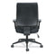 Alera Wrigley Series High Performance Mid-back Synchro-tilt Task Chair, Supports 275 Lb, 17.91" To 21.88" Seat Height, Black