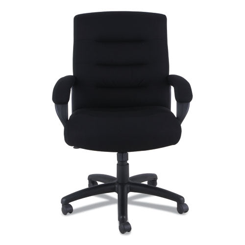 Alera Kesson Series Mid-back Office Chair, Supports Up To 300 Lb, 18.03" To 21.77" Seat Height, Black