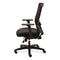 Alera Envy Series Mesh High-back Multifunction Chair, Supports Up To 250 Lb, 16.88" To 21.5" Seat Height, Black