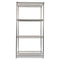 Nsf Certified Industrial Four-shelf Wire Shelving Kit, 36w X 24d X 72h, Silver