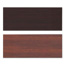 Reversible Laminate Table Top, Rectangular, 59.5w X 23.63,medium Cherry/mahogany