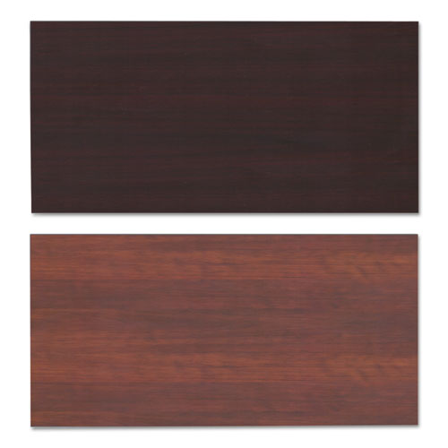 Reversible Laminate Table Top, Rectangular, 59.38w X 29.5,medium Cherry/mahogany