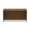 Alera Valencia Series Straight Front Desk Shell, 59.13" X 29.5" X 29.63", Modern Walnut