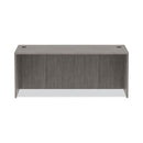 Alera Valencia Series Straight Front Desk Shell, 71" X 35.5" X 29.63", Gray