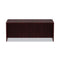 Alera Valencia Series Straight Front Desk Shell, 71" X 35.5" X 29.63", Mahogany