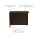 Alera Valencia Series Reversible Return/bridge Shell, 35w X 23.63d X 29.5h, Espresso