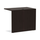 Alera Valencia Series Reversible Return/bridge Shell, 35w X 23.63d X 29.5h, Espresso