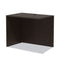 Alera Valencia Series Reversible Return/bridge Shell, 35w X 23.63d X 29.5h, Espresso