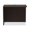 Alera Valencia Series Reversible Return/bridge Shell, 35w X 23.63d X 29.5h, Espresso