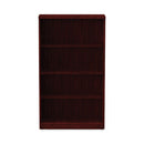 Alera Valencia Series Bookcase, Four-shelf, 31.75w X 14d X 54.88h, Mahogany